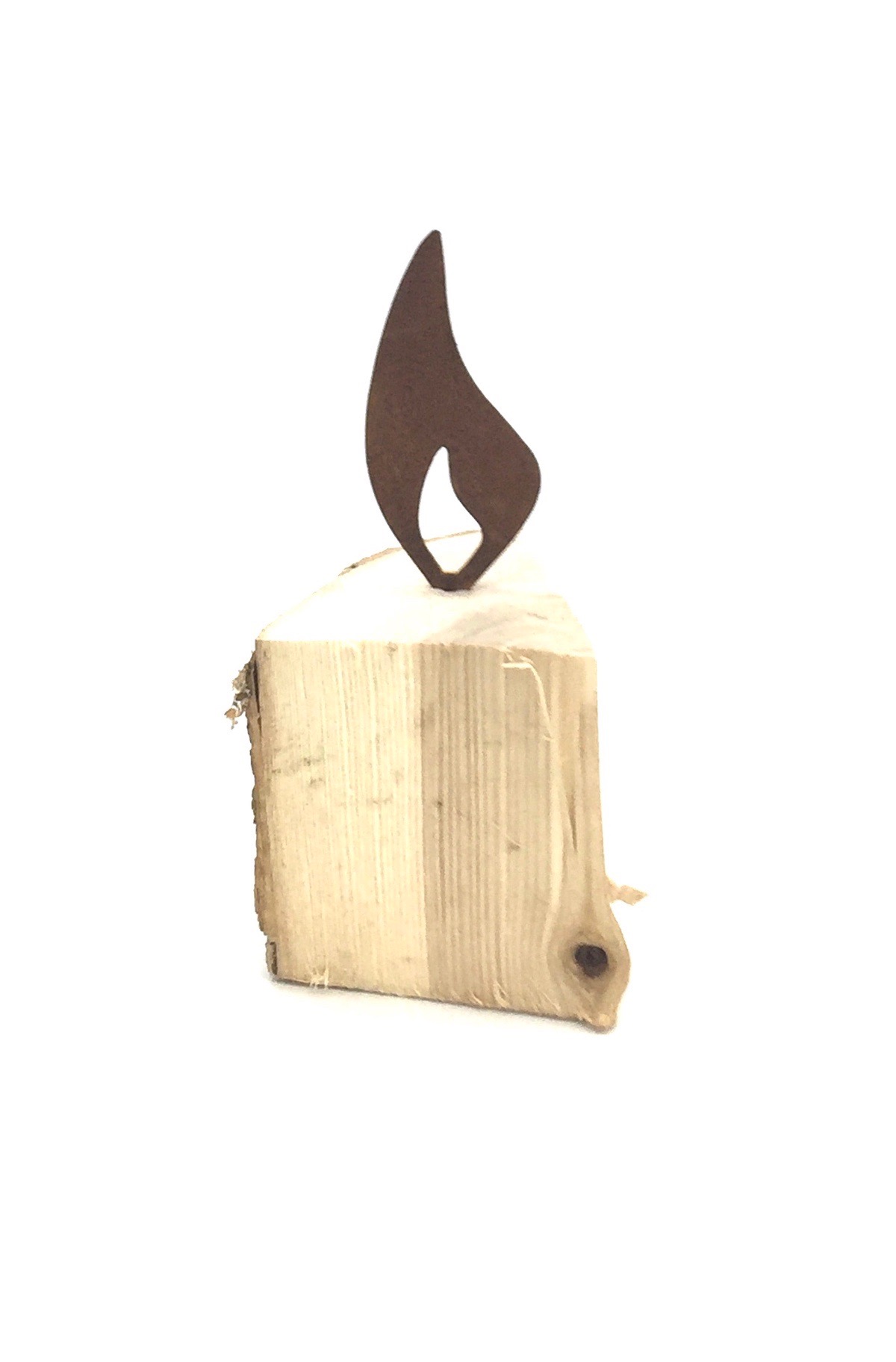 Flamme zum Einschlagen 10cm