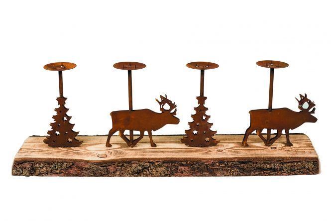 Edelrost Adventsständer Balthasar